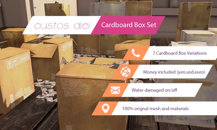 Custos Diei (Cardboard Boxes Set)
