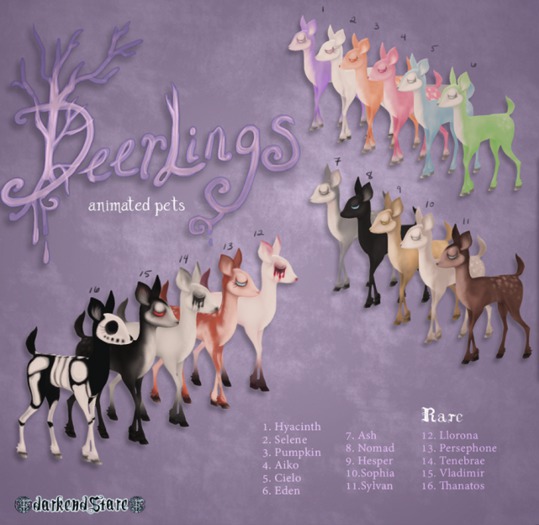 darkendStare. deerling gacha [tenebrae] RARE