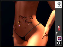 O18 carpe diem Custom M&C tattoo