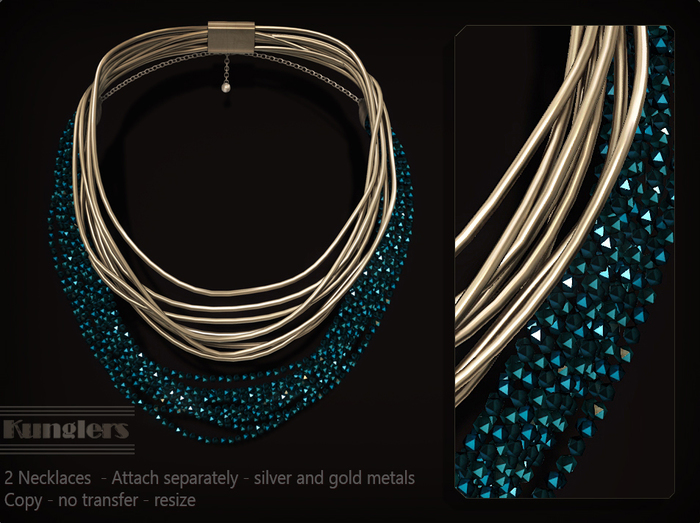 KUNGLERS - Malu necklaces - Topaz