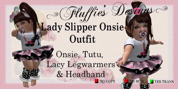 ~FD~ Lady Slipper Outfit - Baby Only