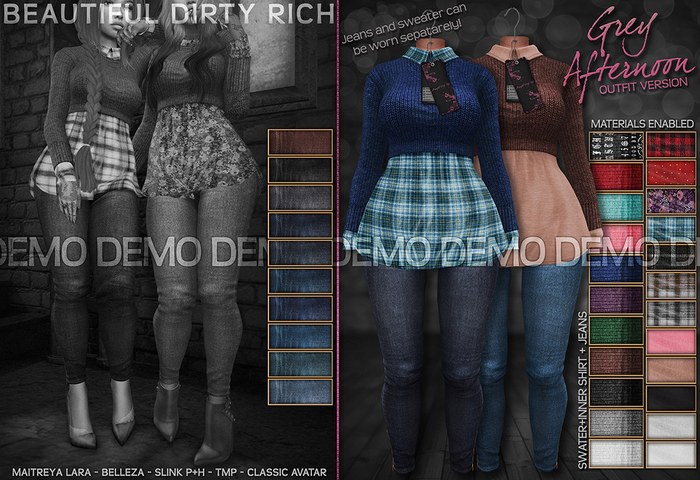 ...:::Beautiful Dirty Rich:::... Grey Afternoon (DEMO ALL)