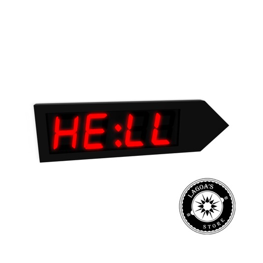 Raven ~ Broken Hell Sign (BOXED)