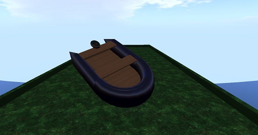 INFLATABLE RAFT PURPLE