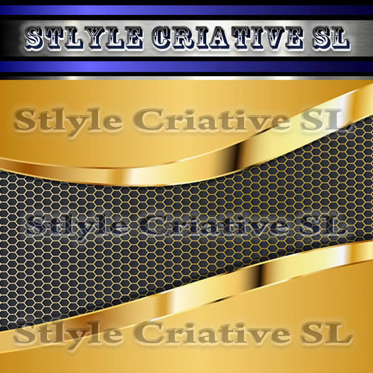 Texture wall metal Gold 3D