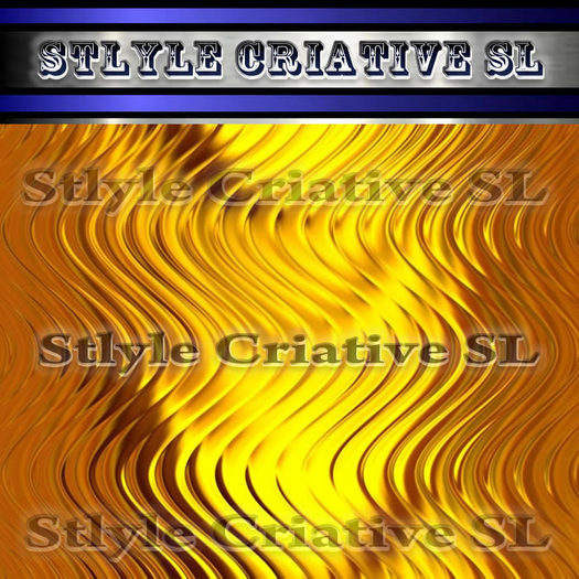 Texture wall metal Gold 3D
