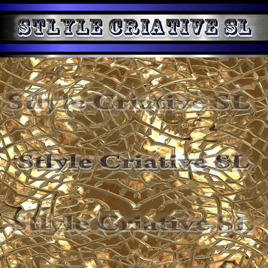 Texture wall Gold 3D
