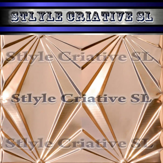 Texture wall metal 3D