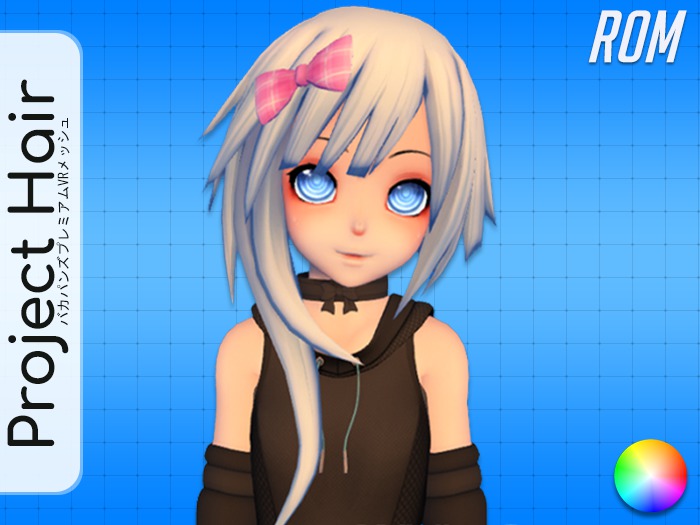 [Project Hair] Rom (Rigged)