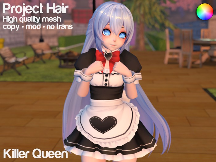 [Project Hair] Killer Queen (Rigged)