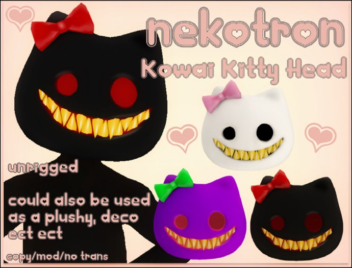[Nekotron] Kowai Kitty Head