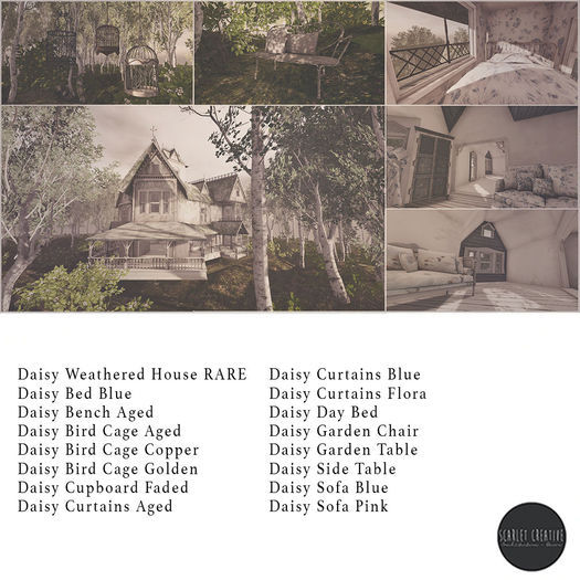 Scarlet Creative The Arcade Jun 17 Daisy Day Bed MT