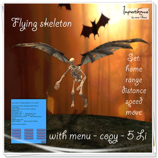 Flying Skeleton