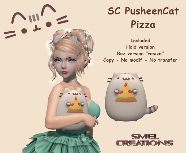 =^.^= SC PusheenCat - Pizzza