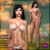 ![Enchantress] Madalynn Lingerie White