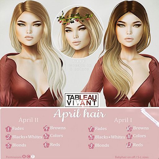 Tableau Vivant \\ April II - Colors