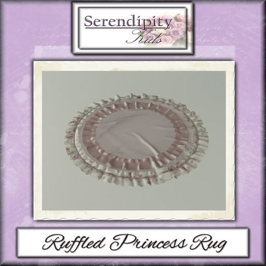 Serendipity Kids - Ruffled Princess Rug 
