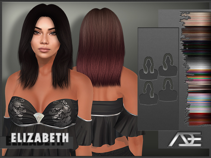 Ade - Elizabeth Hairstyle (FULL PACK)