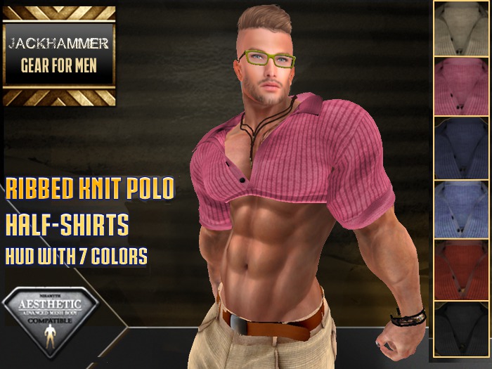 Package - Ribbed Half-Polo & HUD