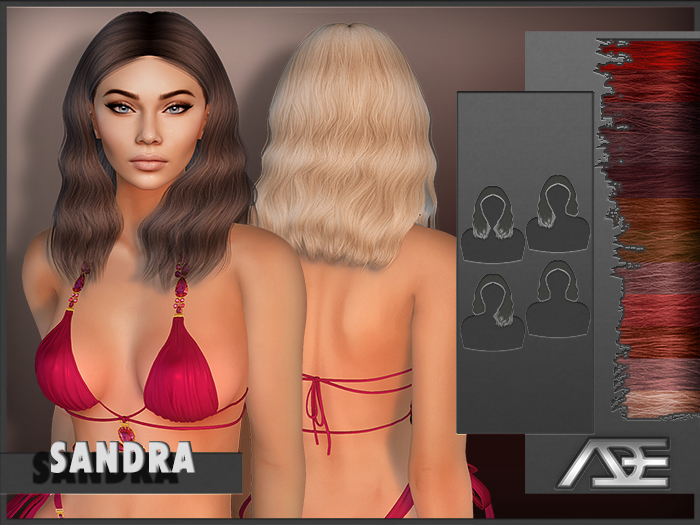 Ade - Sandra Hairstyle (Reds)