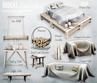 HIDEKI - Stool with Blanket