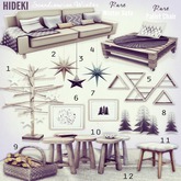 HIDEKI - Tartan Stool - 11