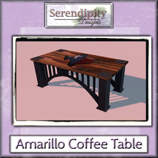 Serendipity Designs - Amarillo Coffee Table 