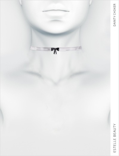 ESTELLE - Dainty Choker (Clear)