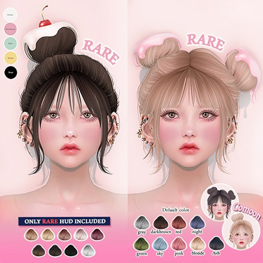VCO ~ chouchou Hair [ Gray ]