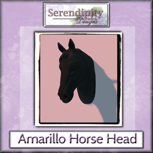 Serendipity Designs - Amarillo Horse Head