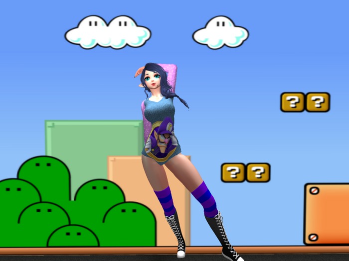 --{Mefy's}--Waluigi Top