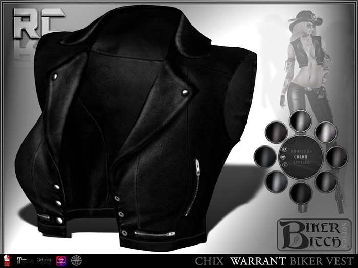 cHix Warrant Biker Vest DEMO