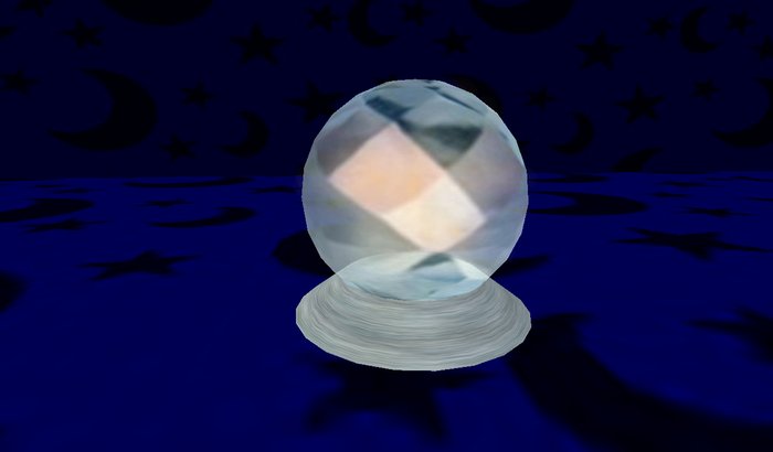 gazing ball diamond