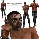 Giant Mesh Zombi with male AO bxd