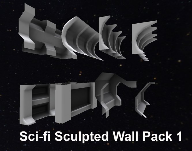 Sculpty Wall Pack 1