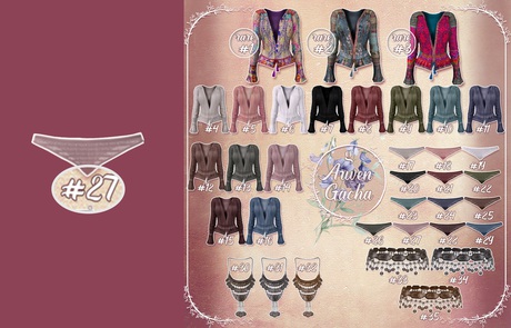 Second Life Marketplace - #27 / GIZ SEORN / ARWEN BIKINI BOTTOM [Nude] Lara