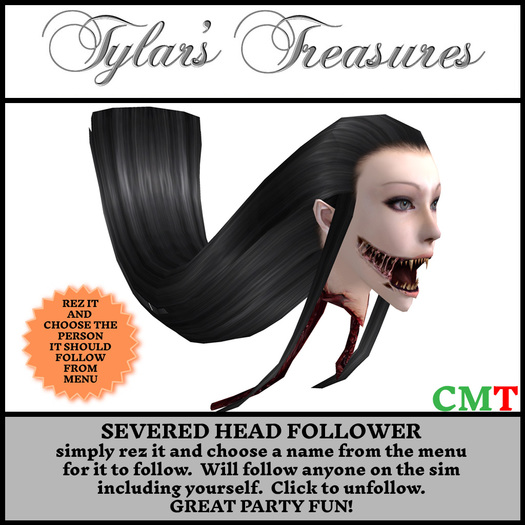 .:TT:.   SEVERED HEAD FOLLOWER BOX