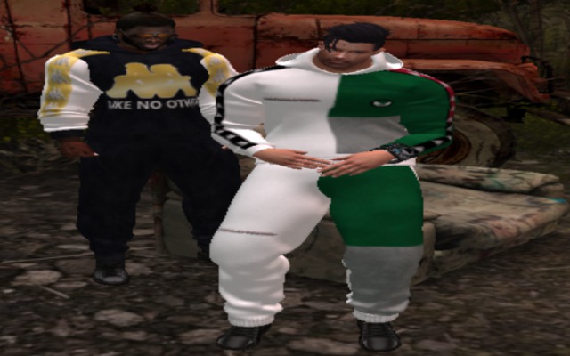 AL~GREEN SWEATSUIT
