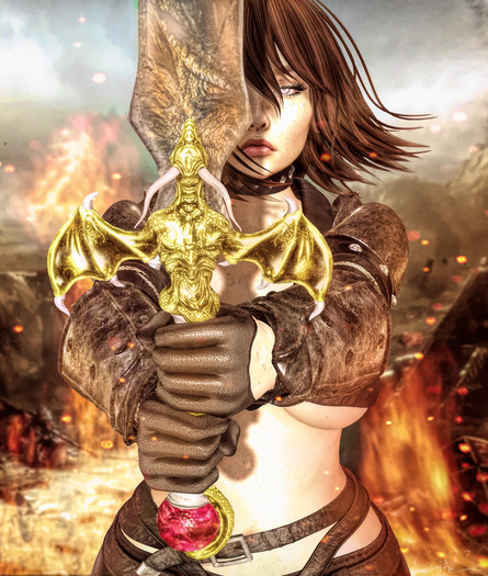 *!R.O!* Revenant BENTO Pose w/ Mesh Sword