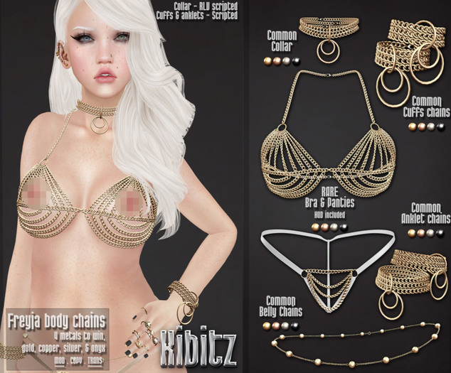 Kibitz - Freyja cuff onyx