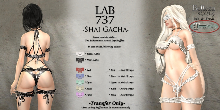 [LAB737] Inverse-Shai-LARA-Ruffles [pink+bl]