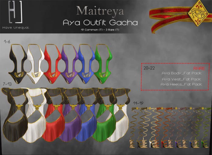 [HU] #19 Aya Heels_Green_Maitreya_COMMON