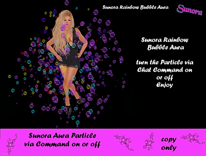 Sunora Rainbow Bubble Aura