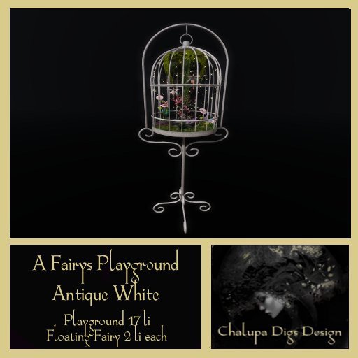 A Fairys Playground Antique White