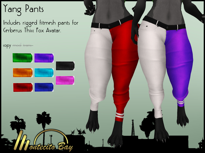 ( / / / ) Yang Pants :: CerbTHICCFox
