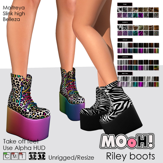 MOoH! Demo Riley boots (Add)