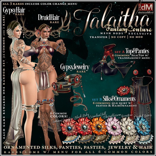 !dM Talaitha **AUTUMN SAPPHIRE** (BOX #1B LARA)