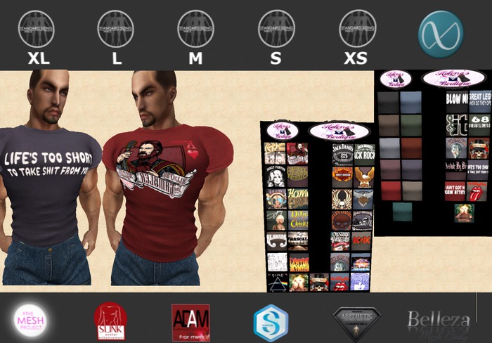 (O)(O) Male Decaled T Shirt