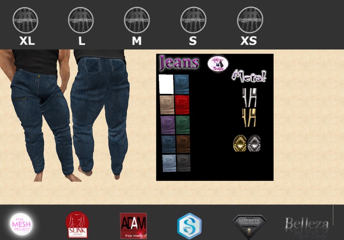 (O)(O) Male Jeans