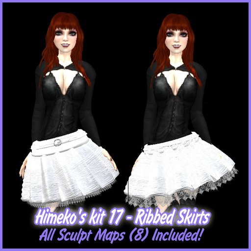 [DEMO]Himeko's kit 17 - Ribbed Skirts